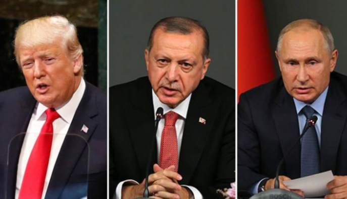 В Эрдогана подтвердили планы обсудить с Путиным и Трампом встречу в Стамбуле