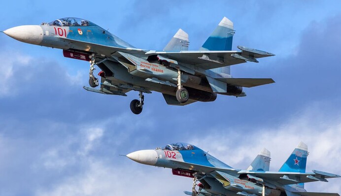 На російському аеродромі "Армавір" знищили літак СУ-27УБ — ГУР