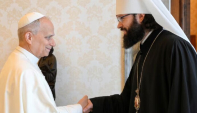Стало известно, что Папа Лев XIV говорил с представителем РПЦ