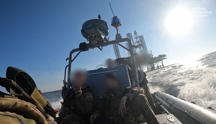 Спецназовцы ГУР показали, как впервые применили FPV-дроны в открытом море