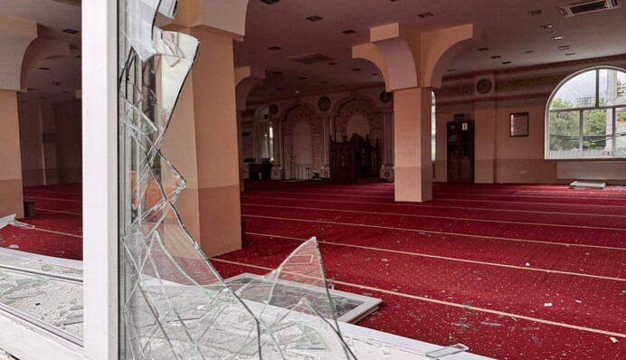 Внаслідок атаки РФ у Києві пошкоджена головна мечеть Духовного управління мусульман