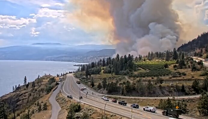 У Канаді вирує масштабна лісова пожежа