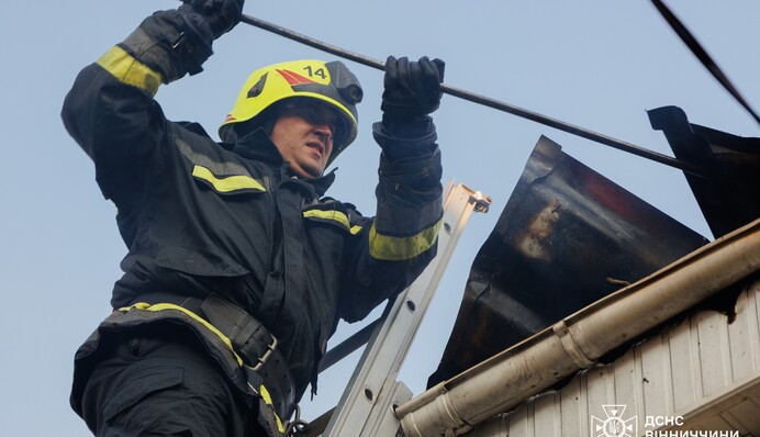 На Вінничині сталася пожежа у лікарні