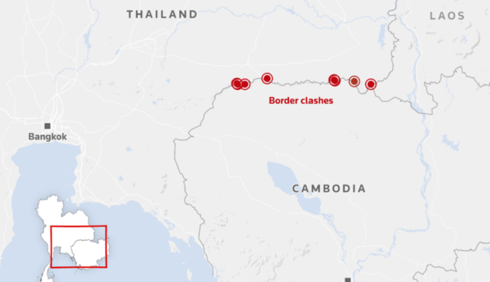 Таїланд і Камбоджа домовилися про припинення вогню