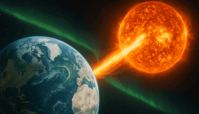 По Землі вдарить 6-бальна магнітна буря: як пережити сонячний шторм