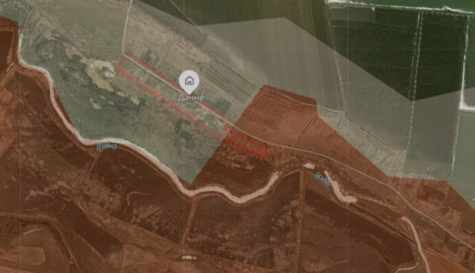 Дачне на Дніпропетровщині не перебуває під контролем РФ — DeepState