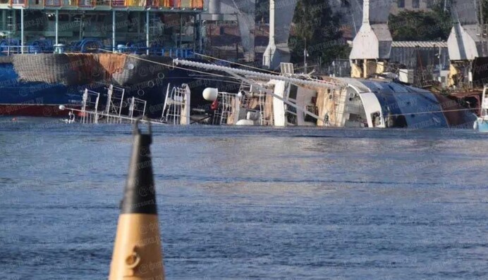 У Санкт-Петербурзі затонув новітній буксир 