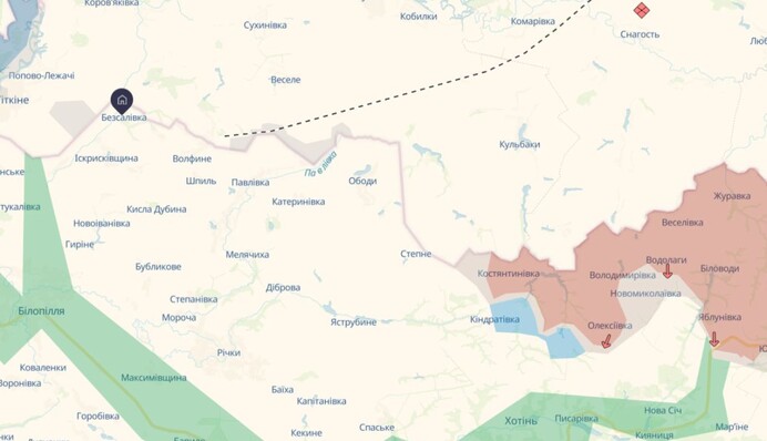 Силы обороны освободили село Бессалевка Сумской области