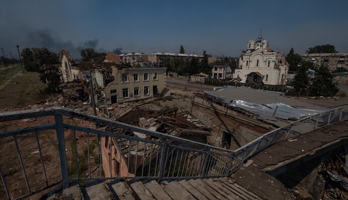Росіяни знищують Костянтинівку: військова ЗСУ показала кадри "міста, яке зникає"