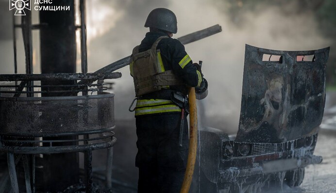 Росія атакувала автозаправку на Сумщині – є поранений