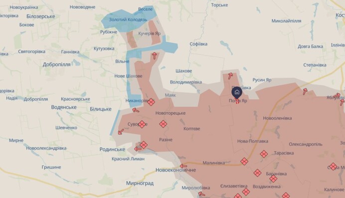 Російські війська окупували село Попів Яр на Донеччині — Сили оборони