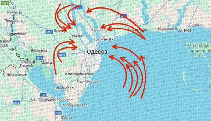 Безпілотники атакували Одеську область