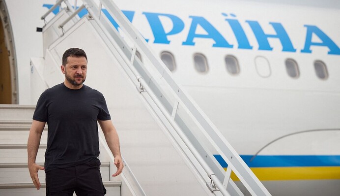 Зеленський прибув до Вашингтона на зустріч з Трампом