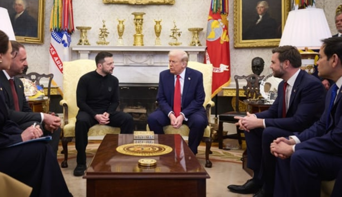 WP: Венс, Рубио и Уиткофф присоединятся к Трампу на встрече с Зеленским