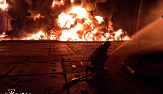 Атака РФ на Одещину: палав обʼєкт паливно-енергетичної інфраструктури