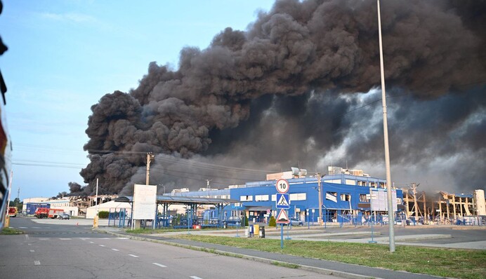 Россияне ударили в Мукачево по американской компании, специализирующейся на электронике