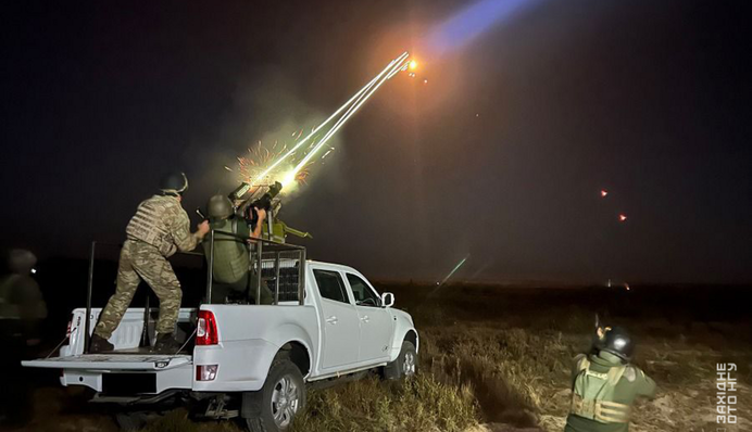 Ночная атака РФ: Силы обороны сбили 46 из 55 «Шахедов»