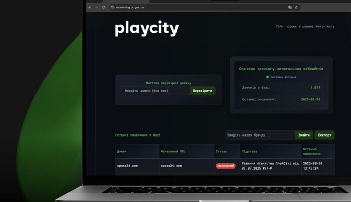 PlayCity запустило систему треккинга для отслеживания нелегальных онлайн-казино
