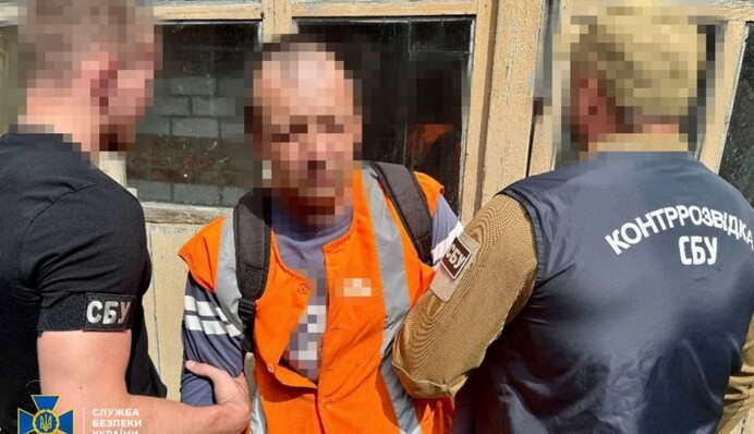 Затримали залізничника, який на замовлення РФ шпигував за ешелонами ЗСУ на сході
