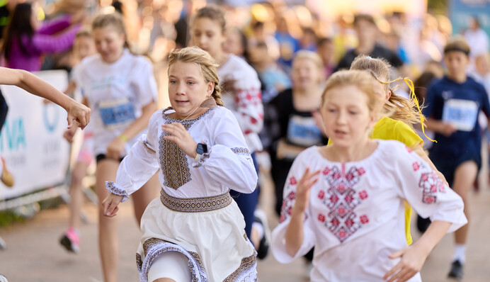У Києві до Дня незалежності відбувся Забіг у вишиванках