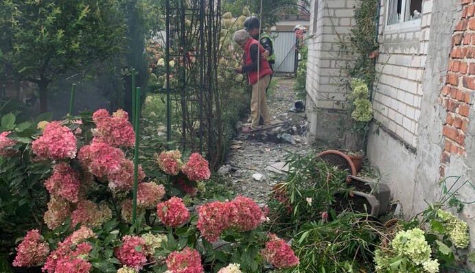 Внаслідок атаки БПЛА у Чернігові сталася пожежа на підприємстві