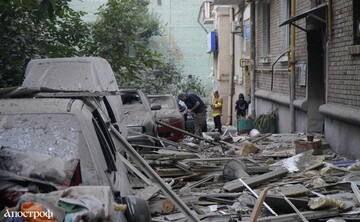 Нічна атака на Київ: фоторепортаж із Голосіївського району столиці