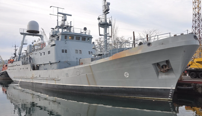 Атака на корабель ВМС ЗСУ 