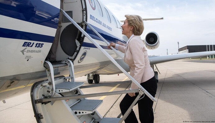 Італія може засекретити рух державних рейсів після глушіння літака фон дер Ляєн — Gurdian