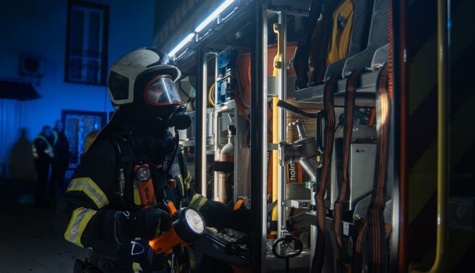 Россияне ударили дроном 