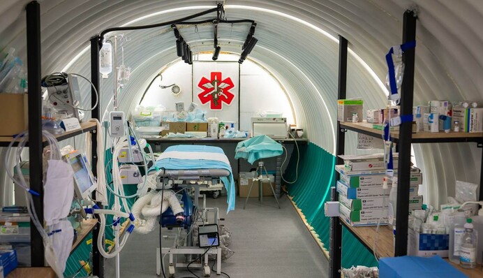 Ближе к передовой, глубже под землей: в Украине уже запустили второй подземный госпиталь, построенный Метинвестом