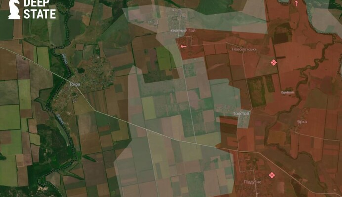 ЗСУ відкинули росіян біля Товстого на Донеччині — DeepState