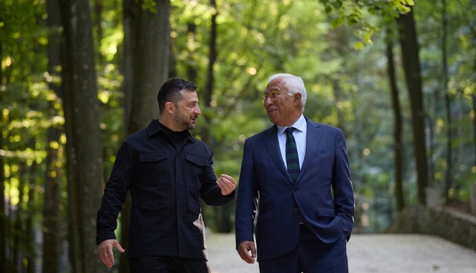 Зеленский встретился с президентом Евросовета в Ужгороде: что известно