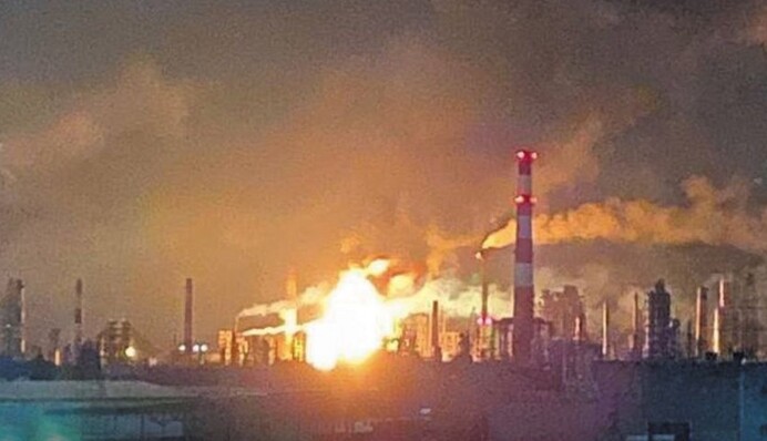 У Генштабі підтвердили, що Сили оборони уразили Рязанський НПЗ