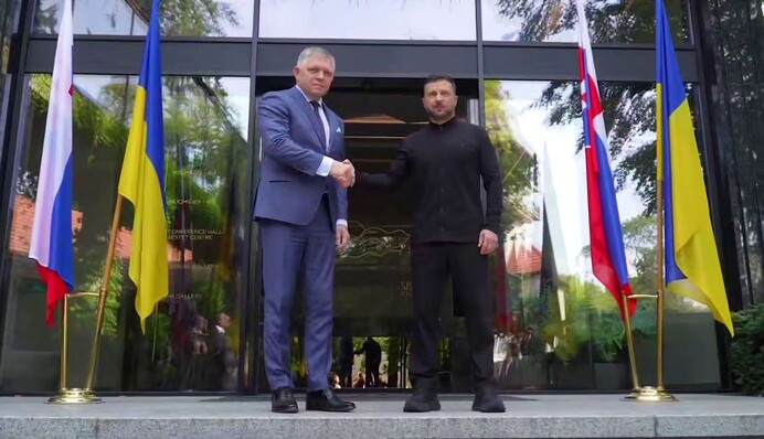 Зеленський заявив, що Словаччина підтримує Україну в русі до ЄС