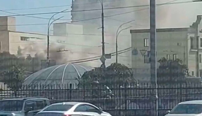 В Киеве горит крупнейшая в Украине кондитерская фабрика Roshen - СМИ