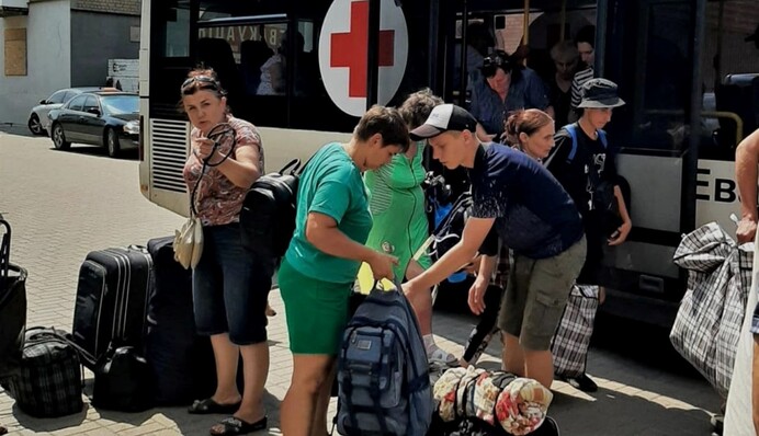 Из Константиновской общины в Донецкой области эвакуировали еще 12 гражданских