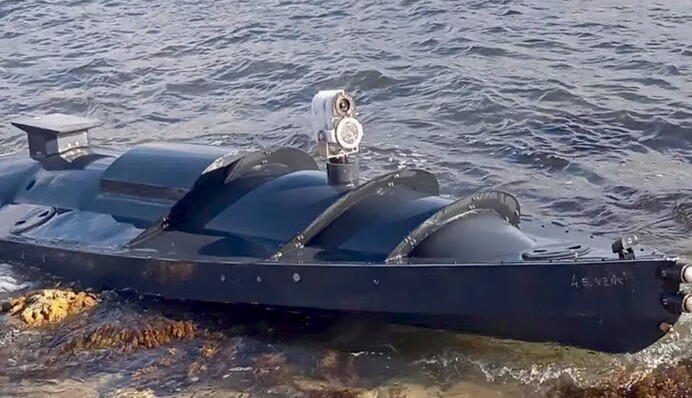 Росія передала флоту перший морський дрон з оптоволоконним керуванням