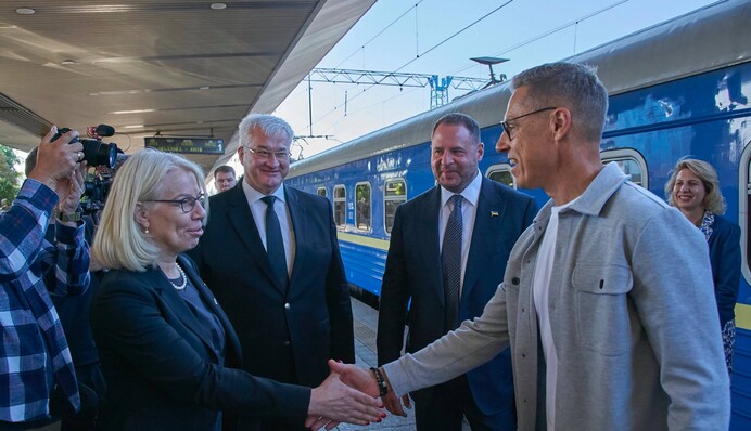 В Киев прибыл президент Финляндии Александр Стубб