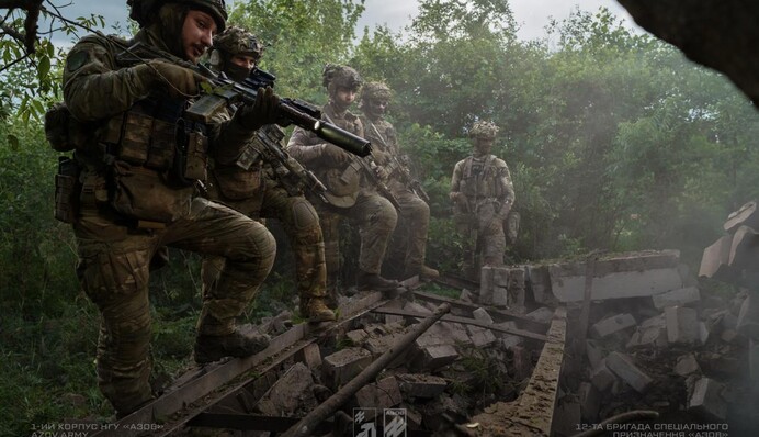 Силы обороны на Добропольском направлении зачистили село Панковка и близлежащие территории - 1-й корпус НГУ "Азов"