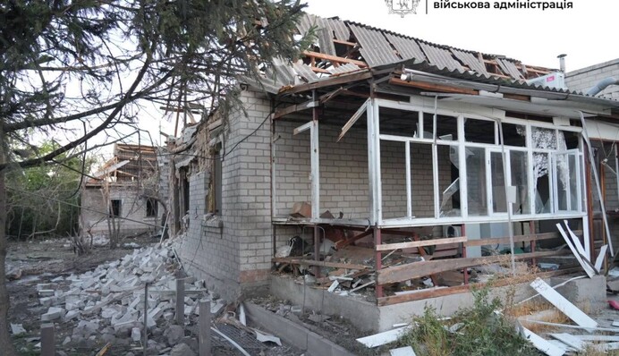 Нічна атака РФ на Запоріжжя – горіли будинки, пошкоджене електропостачання