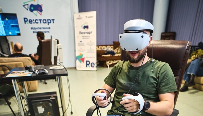 Проект Re:start: Реабилитационные VR-пространства уже работают в 5 городах Украины