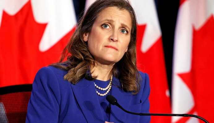 Фріланд може стати спецпредставником Канади з питань України — CBC News