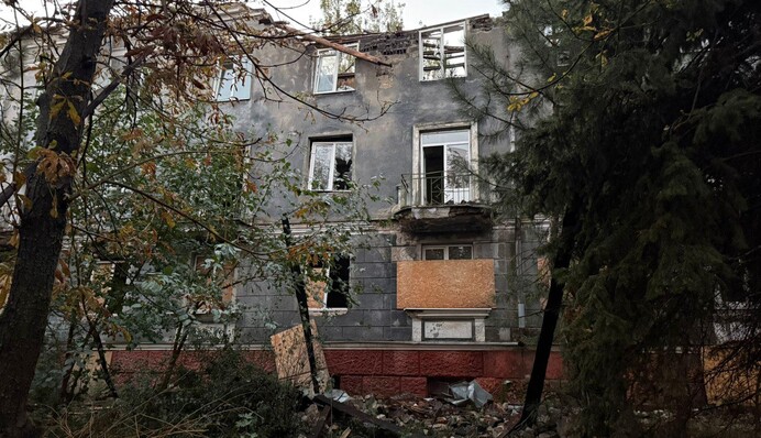 Окупанти вдарили БПЛА по готелю у Краматорську