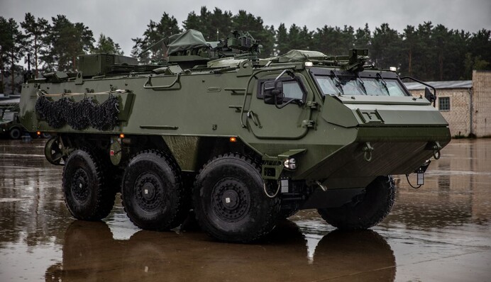Латвія передала Україні нову партію бронетранспортерів Patria