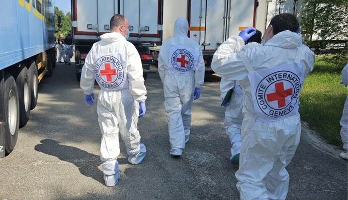 У РФ заявили, що провели з Україною обмін тілами загиблих за формулою 1000 на 24