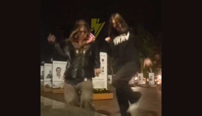 В Чернигове девушки танцевали под российскую музыку на Аллее Героев — полиция начала проверку