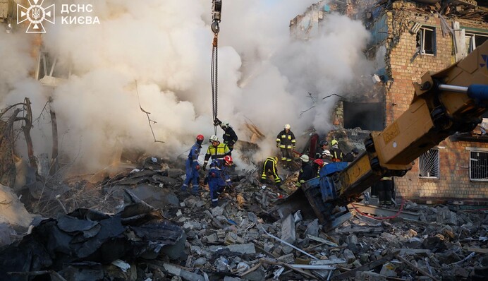 Россия массированно атакует Украину, в Днепре и Николаеве раздались взрывы, ракеты летят на запад