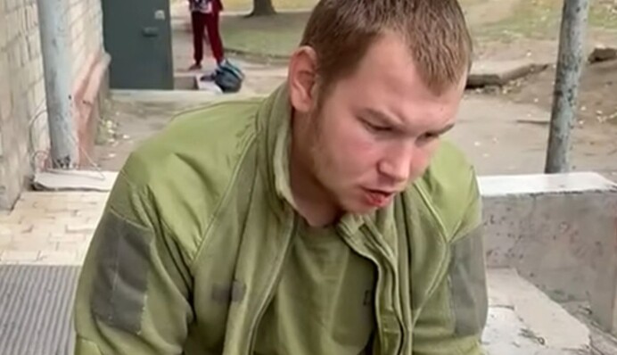 У центрі Дружківки затримали російського військового