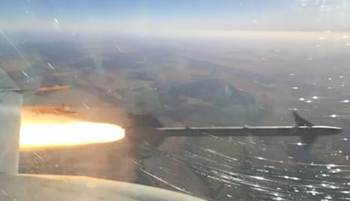 Воздушные силы показали, как отражали атаку РФ в ночь на 20 сентября