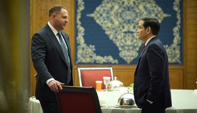 Єрмак і Рубіо обговорили підготовку безпекових гарантій для України